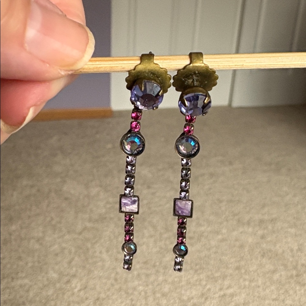 Vintage Sorrelli Dangle Pierced  Earrings